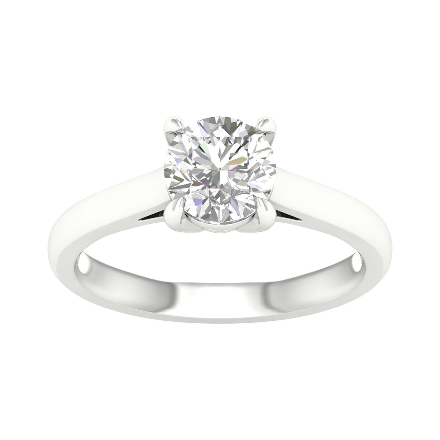 14K 1.50CT Certified Lab Grown Diamond Ring ( IGI Certified ) - Solomon Jewelers