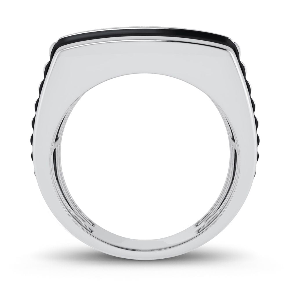10K 0.25ct Diamond Mens Ring - Solomon Jewelers