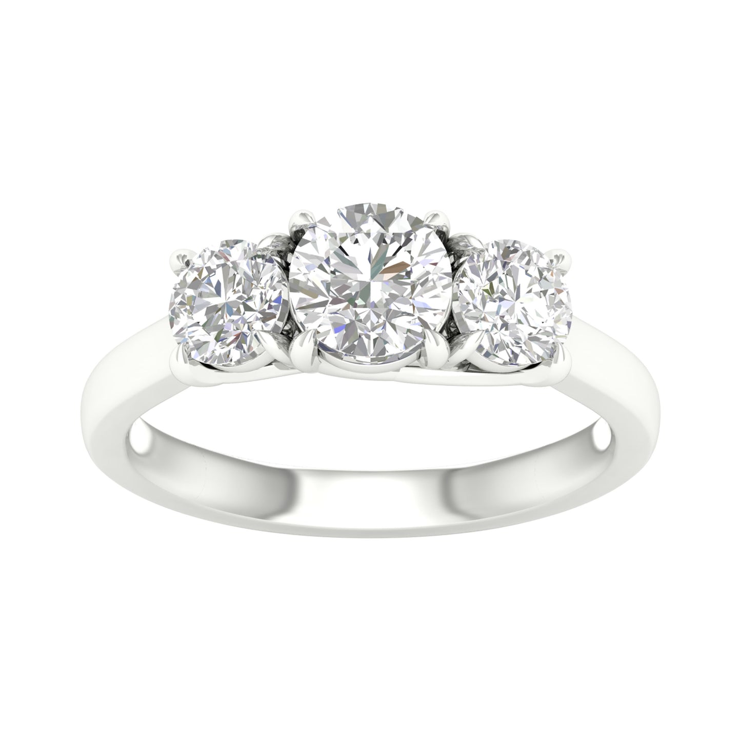14K 2.00CT Certified Lab Grown Diamond Ring ( IGI Certified ) - Solomon Jewelers