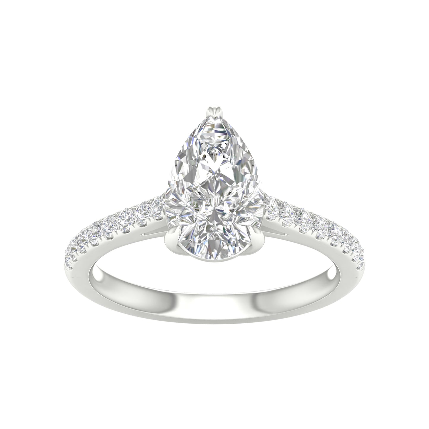 14K 2.25CT Lab Grown Diamond Ring - Solomon Jewelers