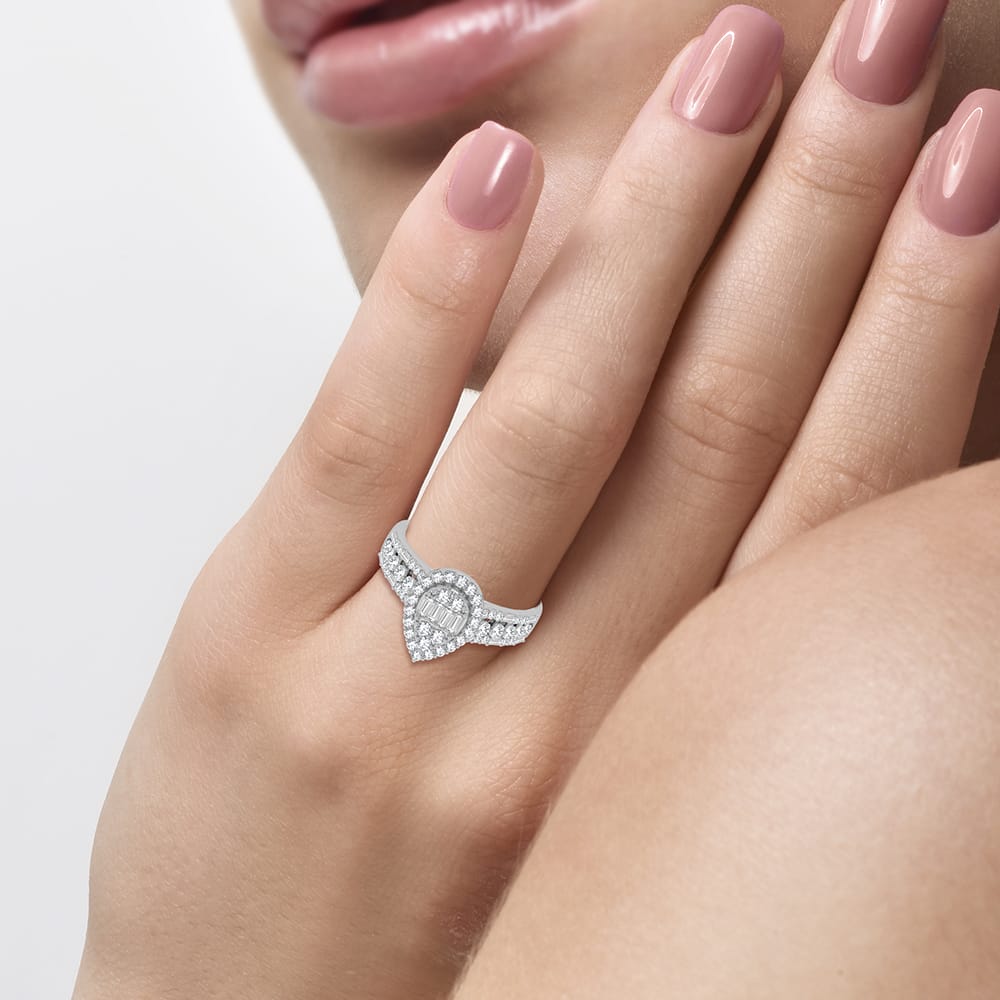 14K 0.75ct Engagement Ring - Solomon Jewelers