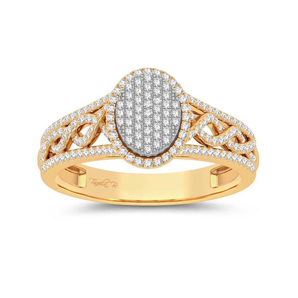 10K 0.33ct Fashion Ring - Solomon Jewelers