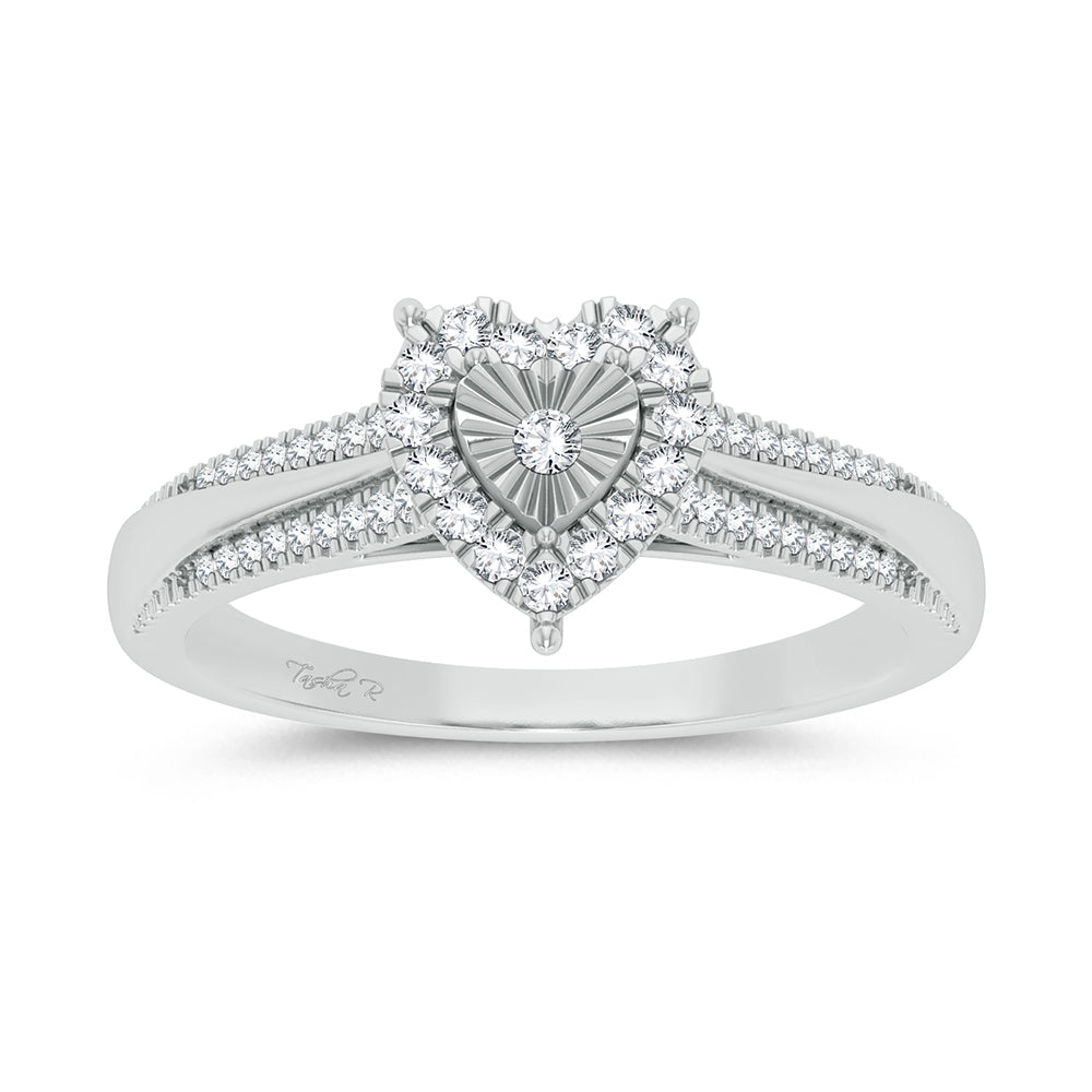 10K 0.15ct Diamond Ring - Solomon Jewelers