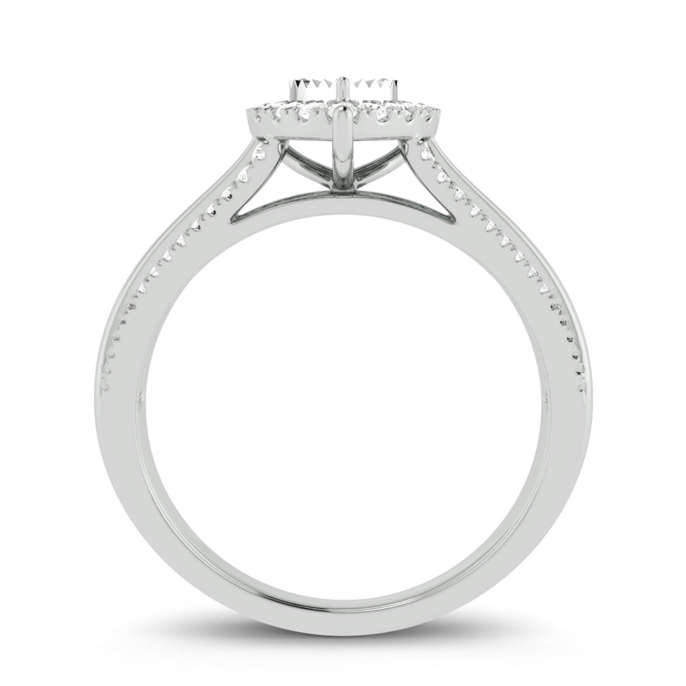 10K 0.15ct Diamond Ring - Solomon Jewelers