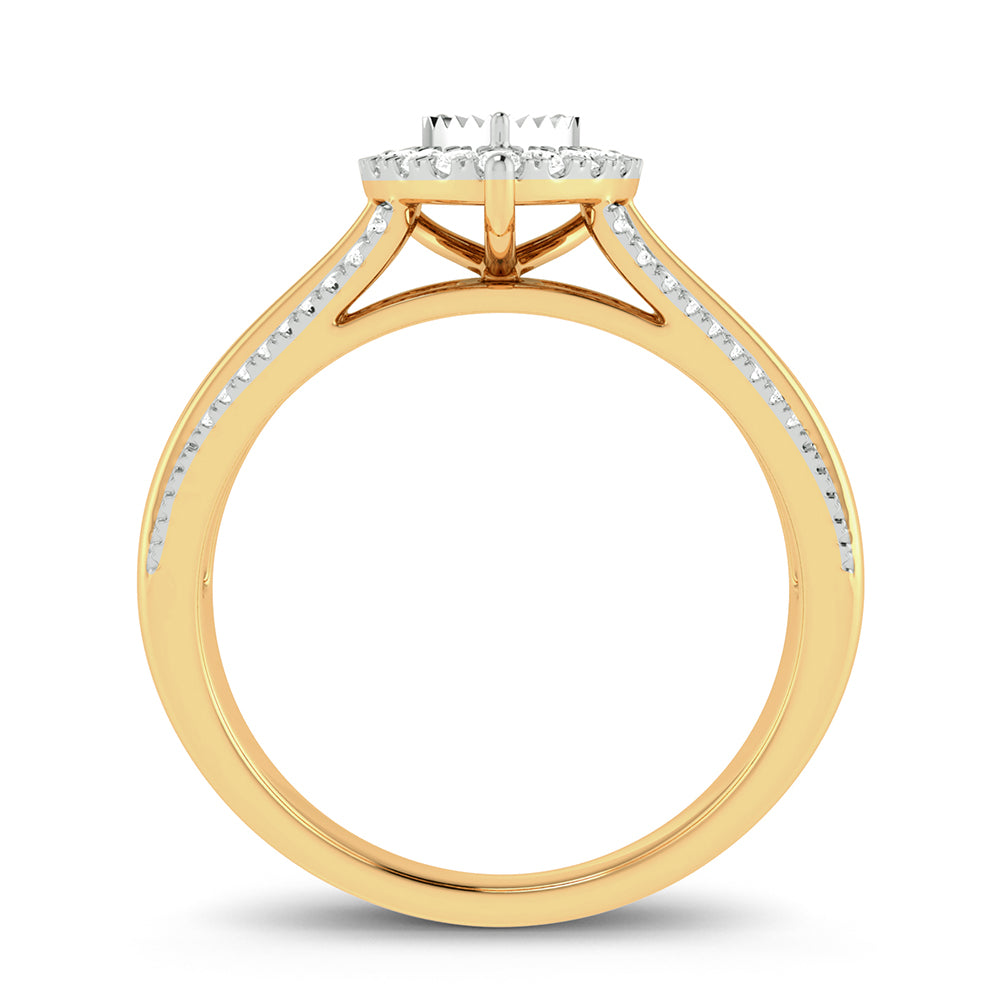 10K 0.15ct Diamond Ring - Solomon Jewelers
