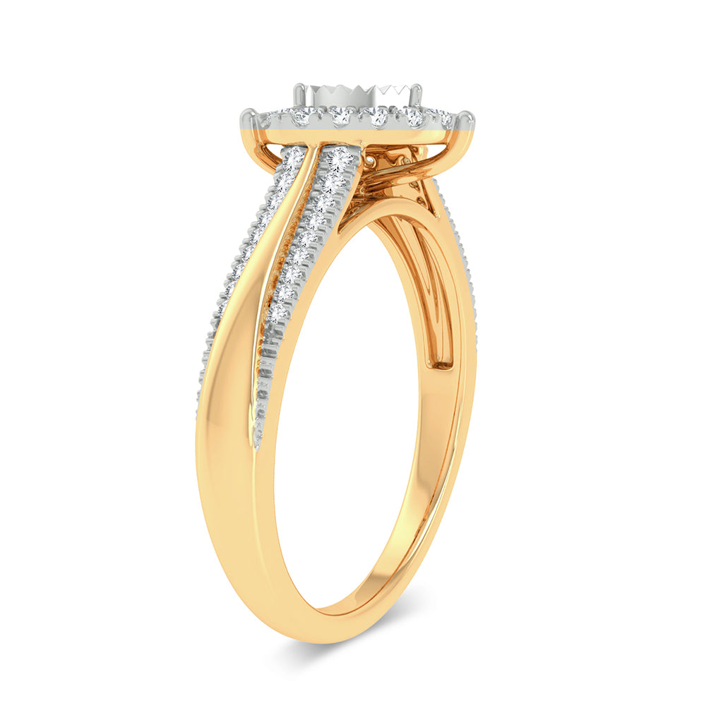 10K 0.15ct Diamond Ring - Solomon Jewelers