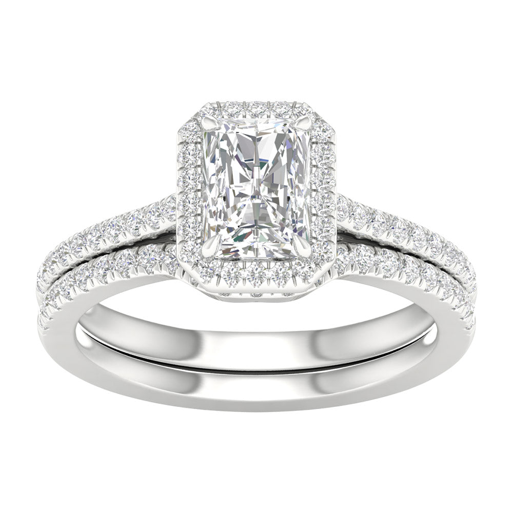14K 1.75CT Lab Grown Diamond Bridal Ring - Solomon Jewelers