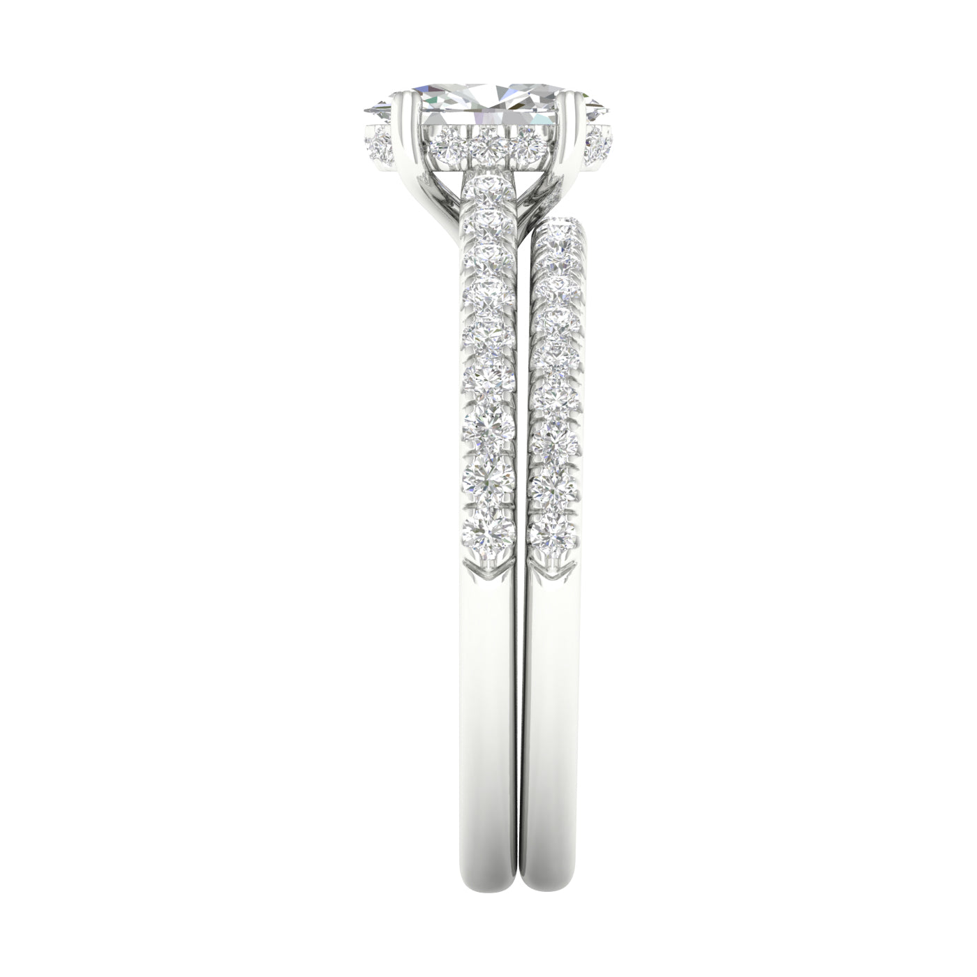 14K 1.50CT Lab Grown Diamond Bridal - Solomon Jewelers