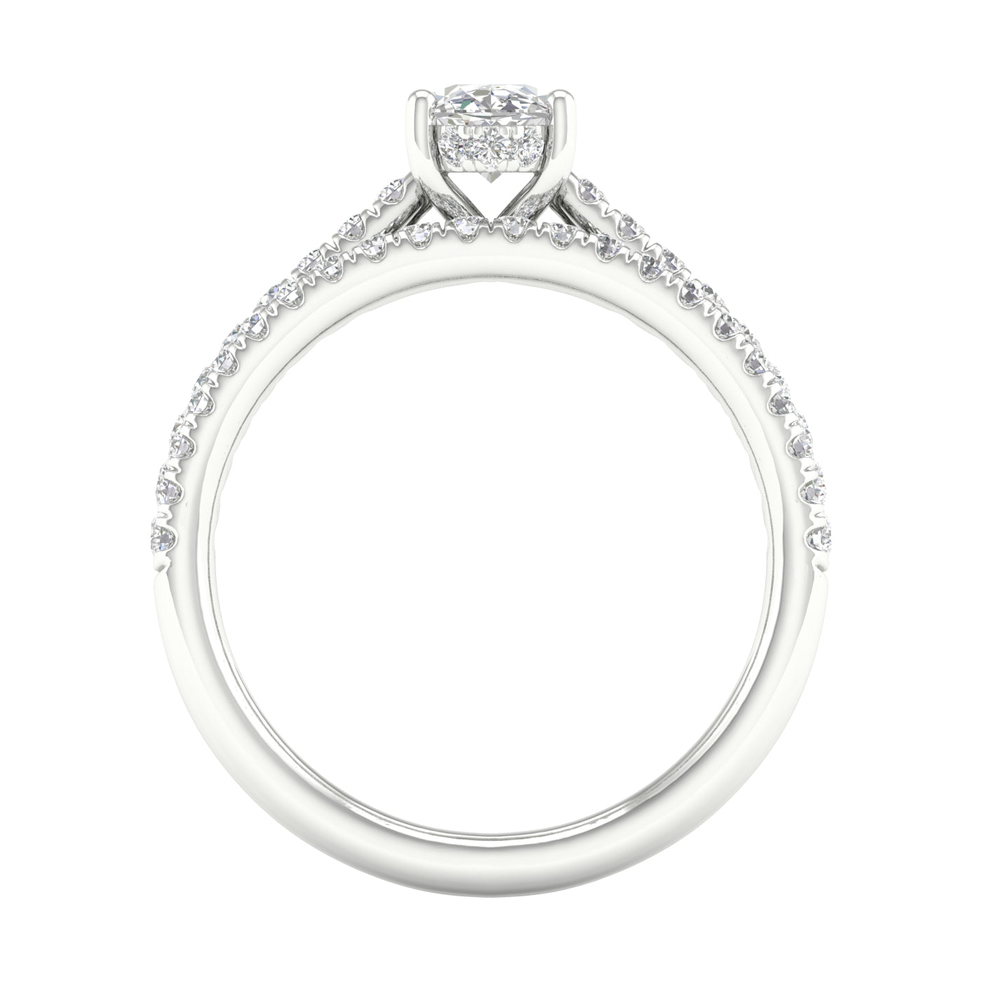 14K 1.50CT Lab Grown Diamond Bridal - Solomon Jewelers
