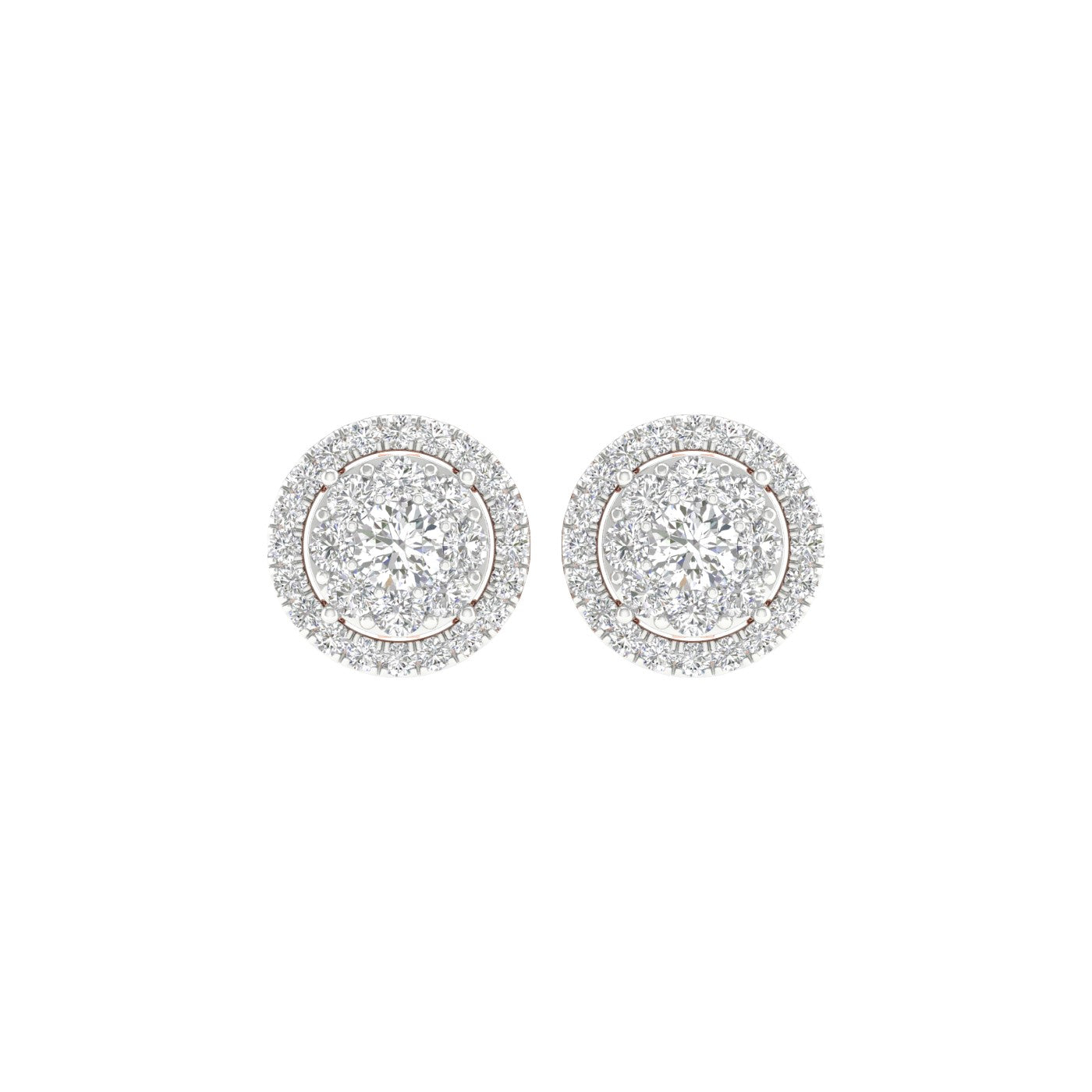 14K 1.00CT Lab Grown Earrings - Solomon Jewelers