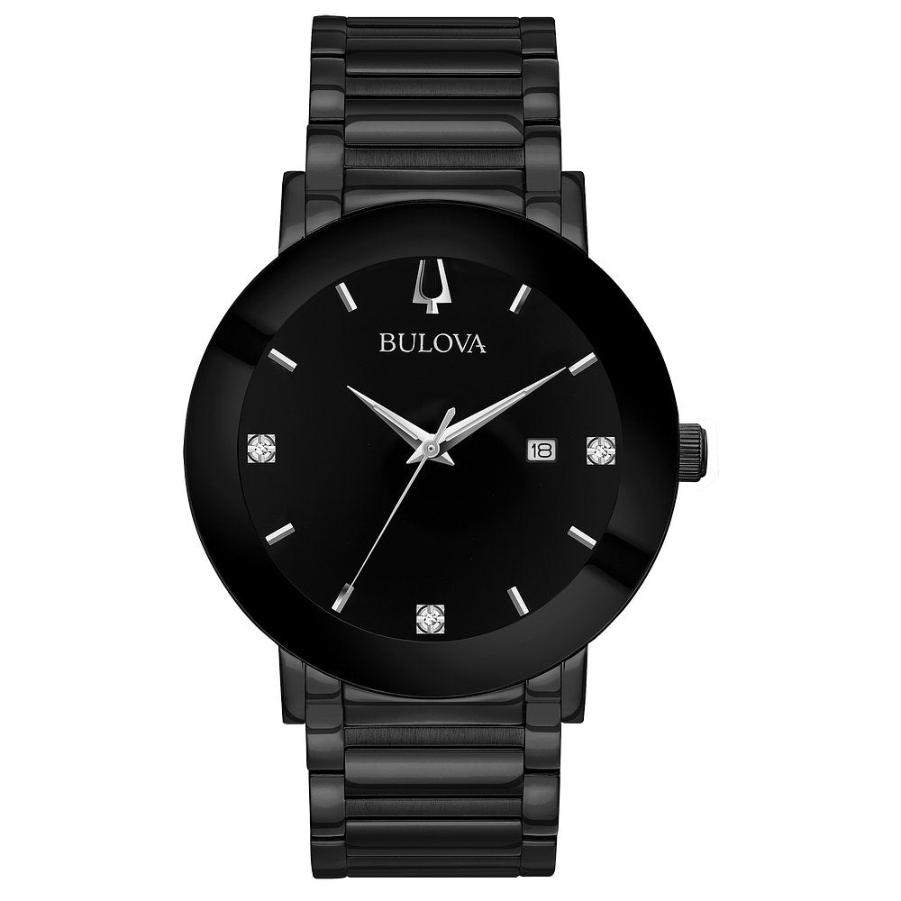 Bulova Stainless Steel Modern BUL Mens Watch - Solomon Jewelers