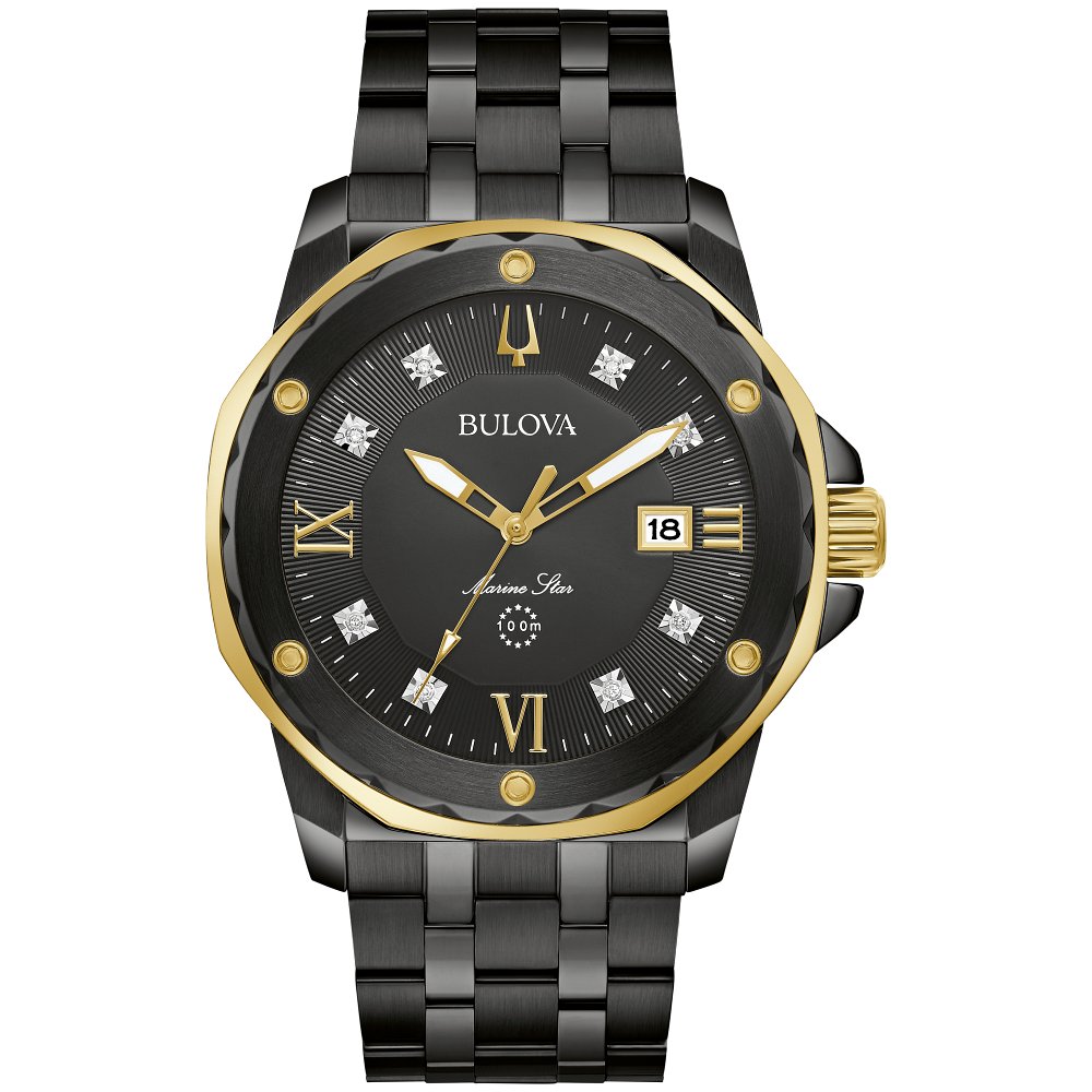 Bulova Stainless Steel Performance Mens Watch - Solomon Jewelers