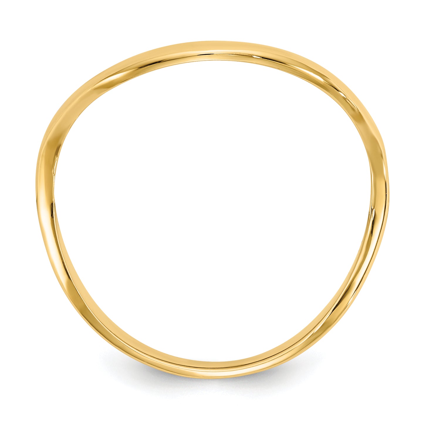 14K Wave Fashion Thumb Ring - Solomon Jewelers