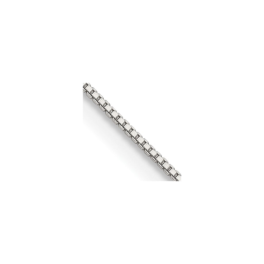 Sterling Silver .8mm Box Chain w/2in ext. - Solomon Jewelers