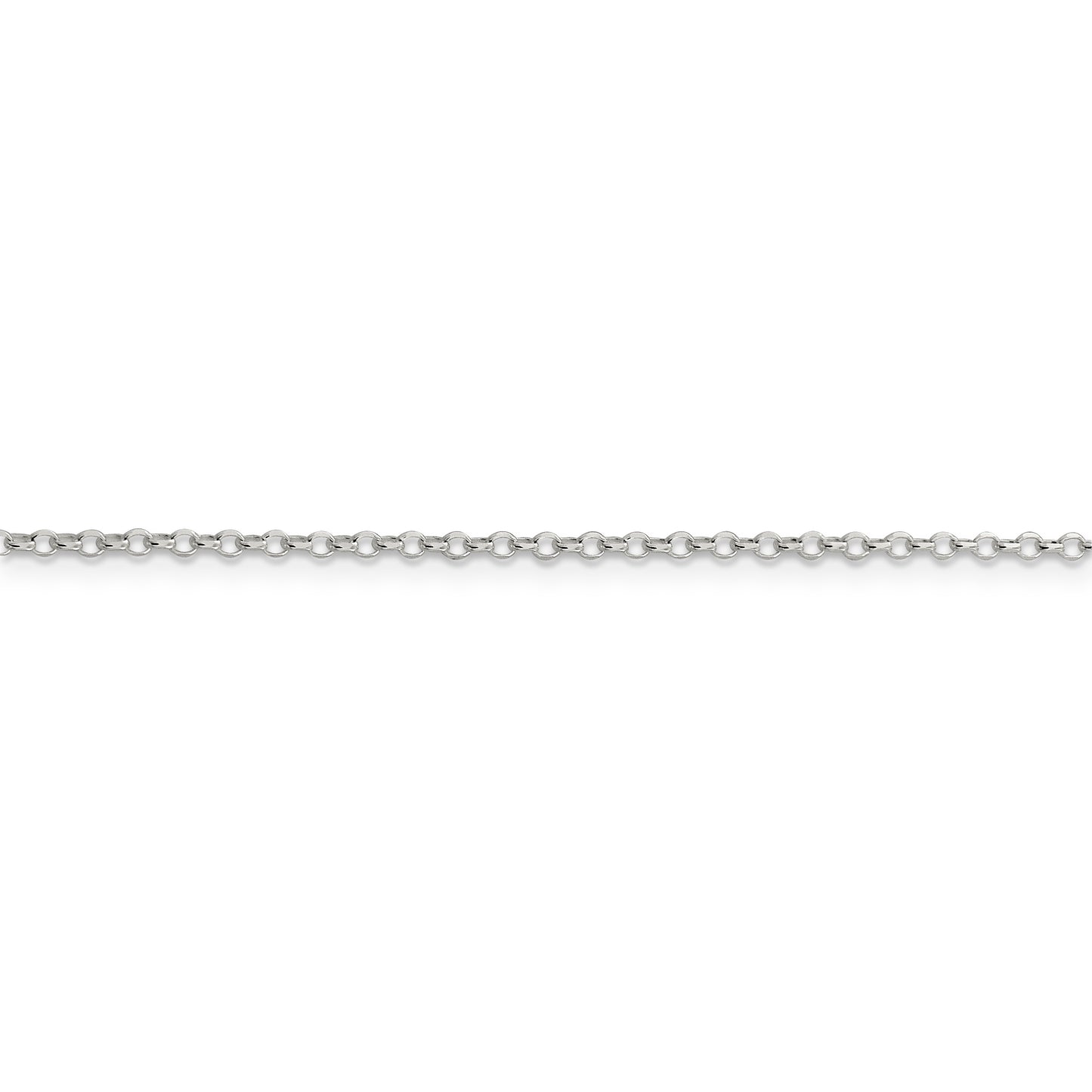 Sterling Silver 1.75mm Diamond-cut Cable Chain - Solomon Jewelers
