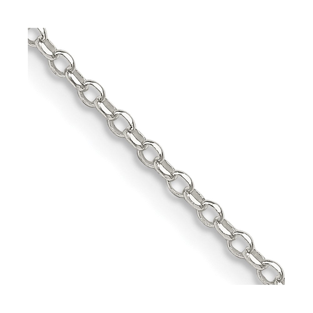 Sterling Silver 1.75mm Diamond-cut Cable Chain - Solomon Jewelers