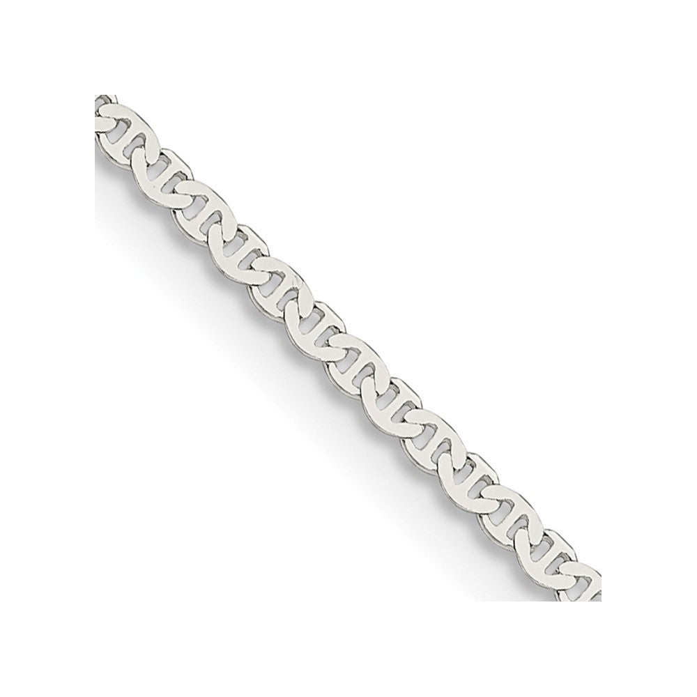 Sterling Silver 1.85mm Flat Anchor Chain - Solomon Jewelers