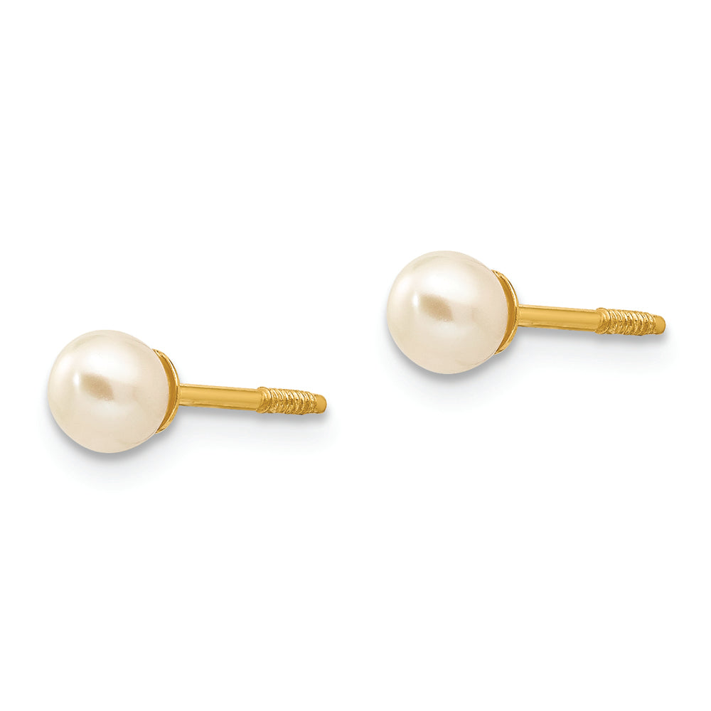 14k Madi K FW Cultured Pearl Earrings - Solomon Jewelers