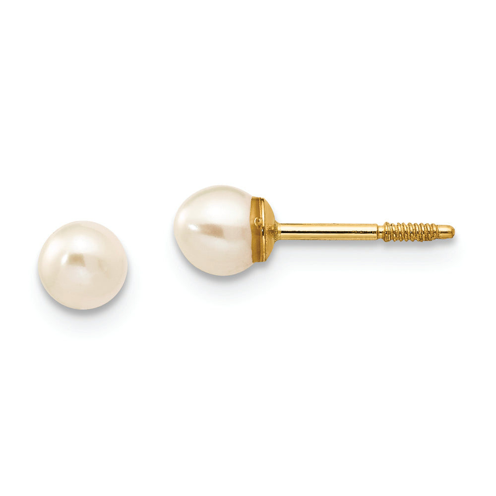 14k Madi K FW Cultured Pearl Earrings - Solomon Jewelers