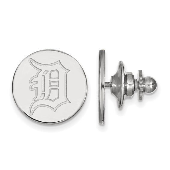 Major League Baseball LogoArt Detroit Tigers Pin in 14 Karat Gold - Solomon Jewelers