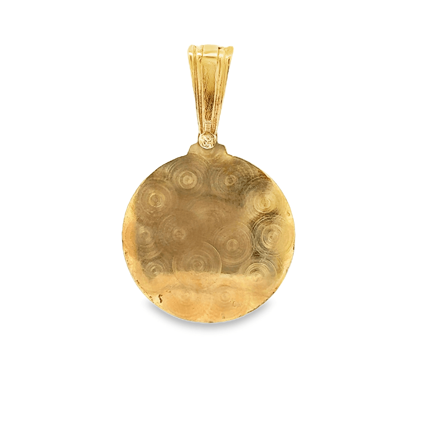 10Karat Yellow Gold Sacred Heart of Jesus Pendant - Solomon Jewelers