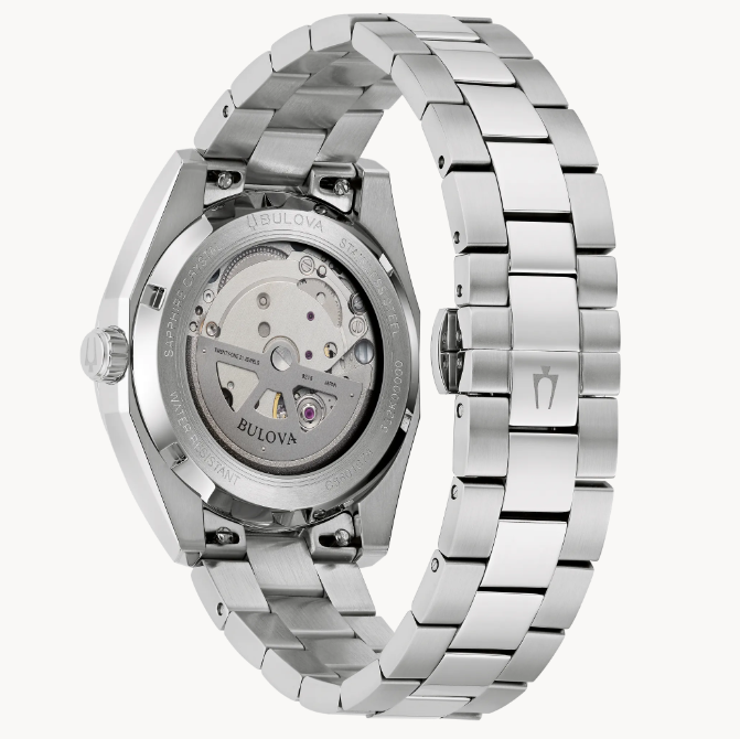 The Bulova men’s Surveyor is defined by exceptional quality and sophisticated aesthetics.