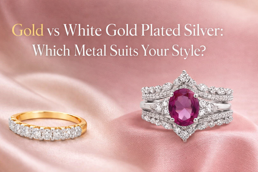 Gold vs White Gold Plated Silver: Which Metal Suits Your Style?