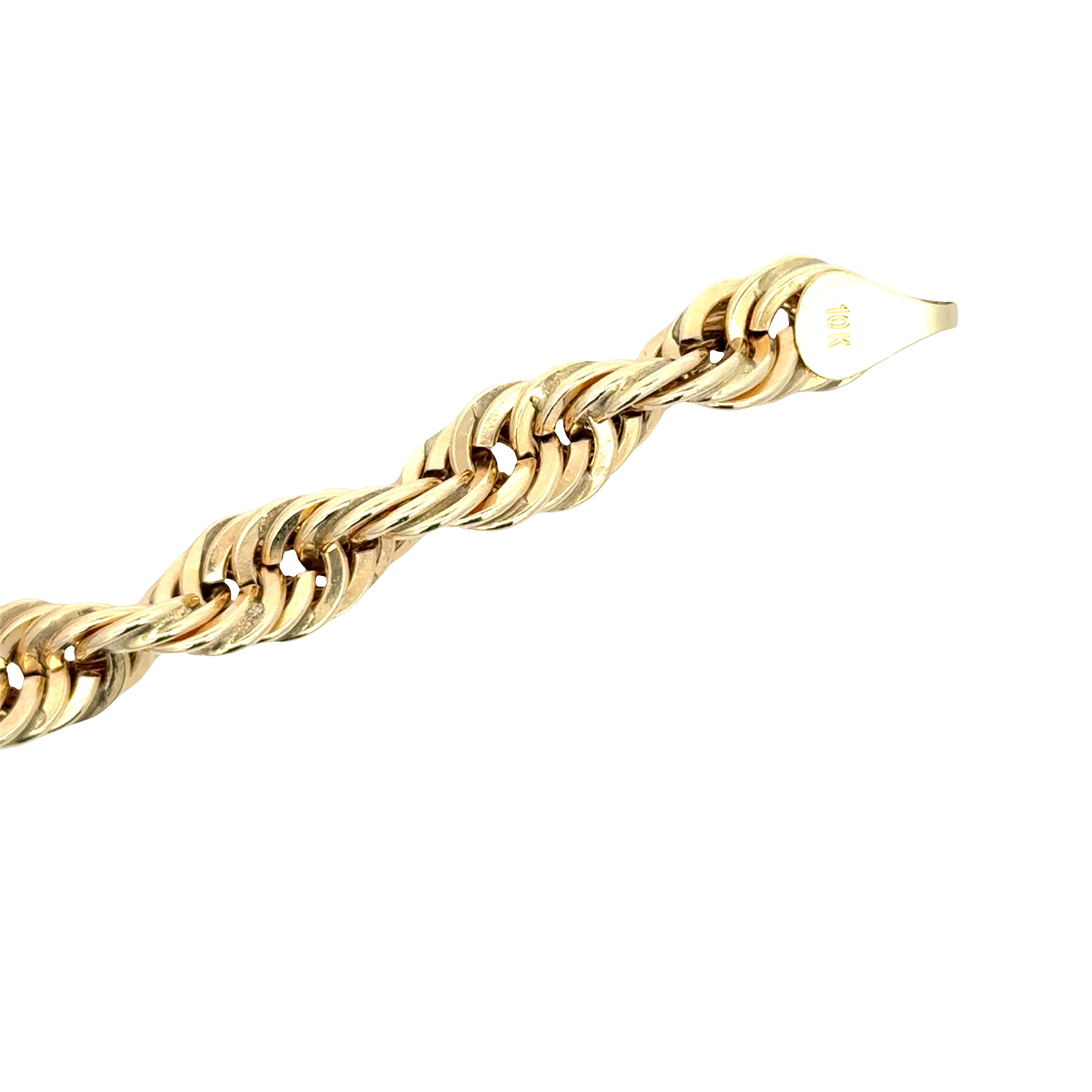 9mm Hollow Rope Chain Available at Solomon Jeweler.