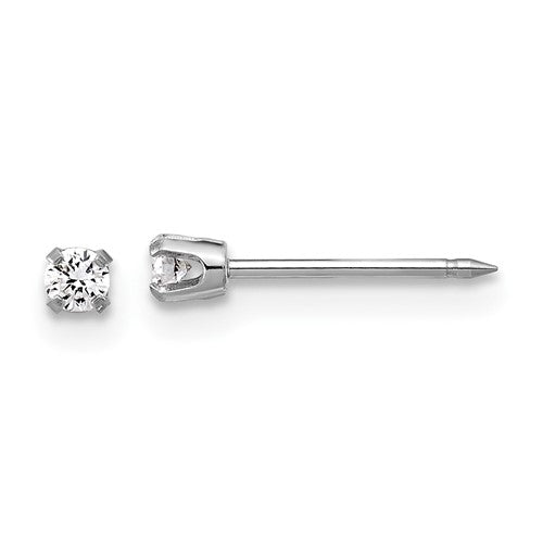 inverness-14k-white-gold-2-4mm-10ct-lab-grown-diamond-short-post-earrings-SolomonJeweler-Wichita-KS-CustomJewelry