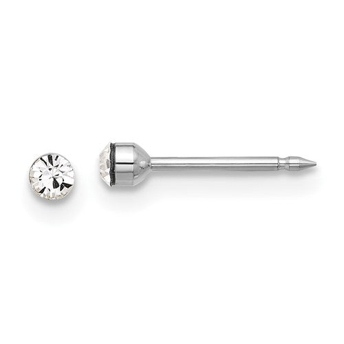 inverness-14k-white-gold-polished-2-4mm-crystal-post-earrings-SolomonJeweler-Wichita-KS-CustomJewelry