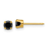 inverness-14k-polished-4mm-black-cz-stud-earrings-SolomonJeweler-Wichita-KS-CustomJewelry