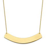 10k-yellow-gold-large-curved-blank-bar-necklace-SolomonJeweler-Wichita-KS-CustomJewelry
