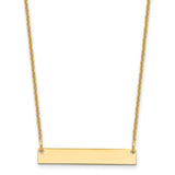 10k-yellow-gold-small-blank-bar-necklace-SolomonJeweler-Wichita-KS-CustomJewelry
