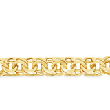 10 Karat Solid Chino Link Bracelet Available at Solomon Jeweler Kansas