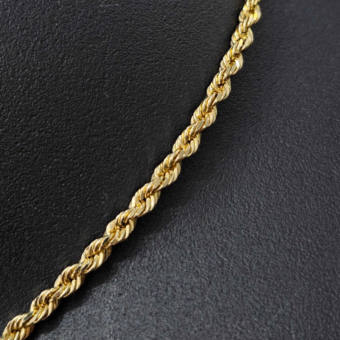 10K Yellow Gold 7mm Solid Rope Chain with Italian Finish – Solomon Jeweler