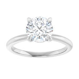 Claw-Prong Engagement Ring — 1 1/2 CTW Lab Diamond