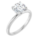 Claw-Prong Engagement Ring — 1 1/2 CTW Lab Diamond