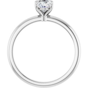 Claw-Prong Engagement Ring — 3/4 CTW Lab Diamond