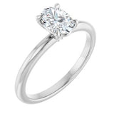 Claw-Prong Engagement Ring — 3/4 CTW Lab Diamond