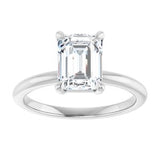 Claw-Prong Engagement Ring — 1 3/4 CTW Lab Diamond