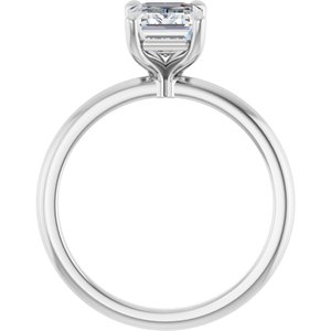 Claw-Prong Engagement Ring — 1 3/4 CTW Lab Diamond