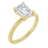 Claw-Prong Engagement Ring — 1 3/4 CTW Lab Diamond