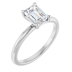 Claw-Prong Engagement Ring — 1 1/4 CTW Lab Diamond