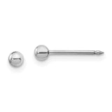 inverness-14k-white-gold-3mm-ball-post-earrings-SolomonJeweler-Wichita-KS-CustomJewelry