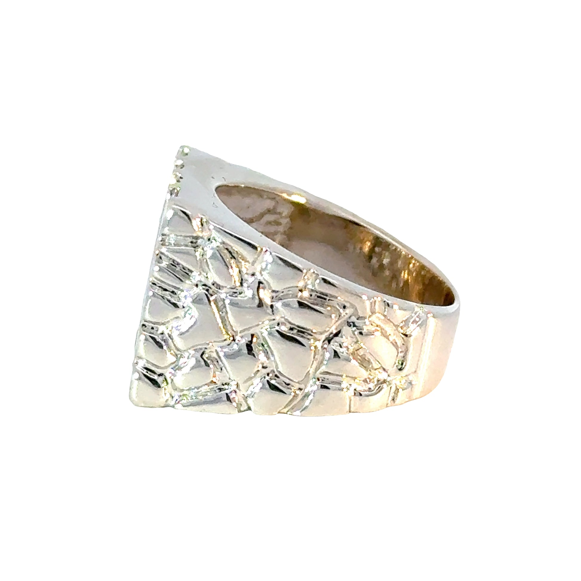 2 CT TW Men's Diamond Ring in 14K White Gold - Solomon Jewelers