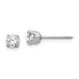 inverness-14k-white-gold-4-25mm-cz-post-earrings-SolomonJeweler-Wichita-KS-CustomJewelry