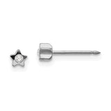 inverness-stainless-steel-polished-crystal-in-star-earrings-SolomonJeweler-Wichita-KS-CustomJewelry