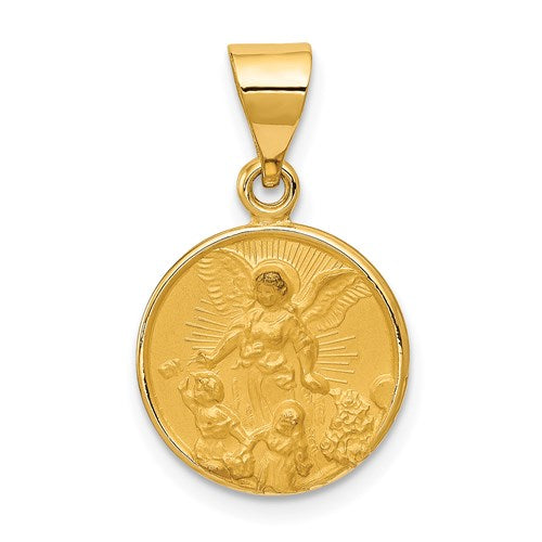 18k-guardian-angel-medal-pendant-SolomonJeweler-Wichita-KS-CustomJewelry