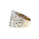 2 CT TW Men's Diamond Ring in 14K White Gold - Solomon Jewelers