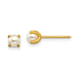 inverness-18k-4mm-prong-simulated-pearl-earrings-SolomonJeweler-Wichita-KS-CustomJewelry